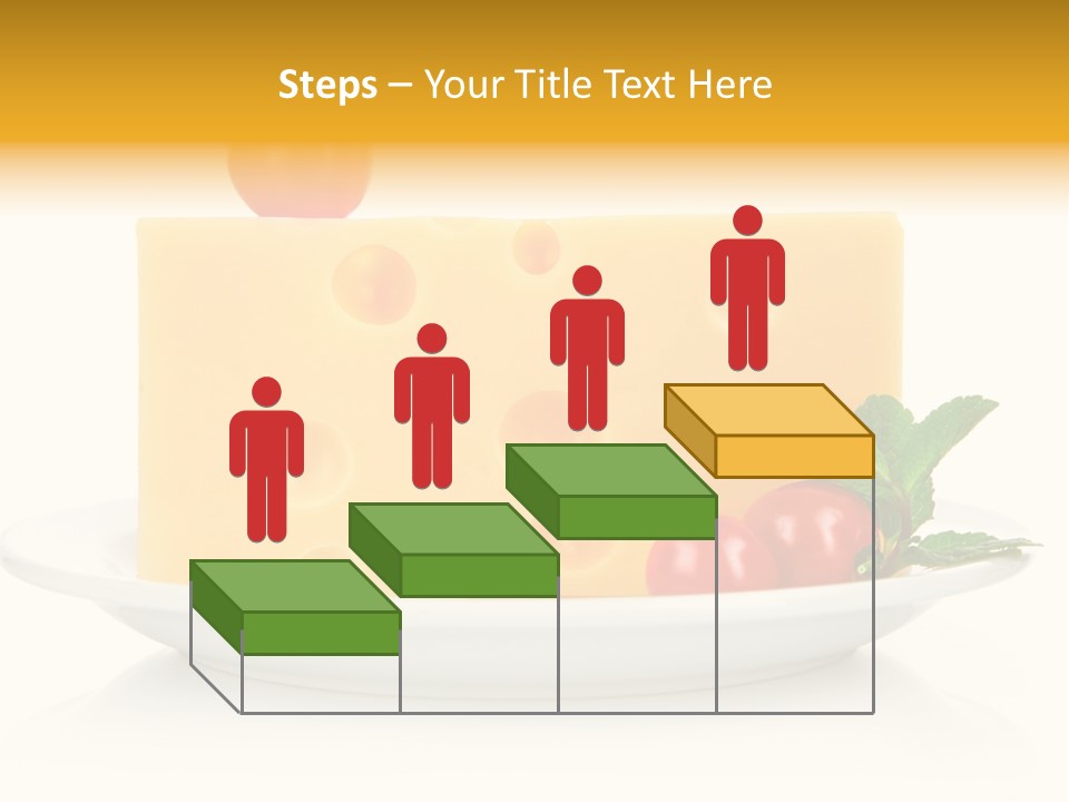 Foodstuff Plate Nourishing PowerPoint Template