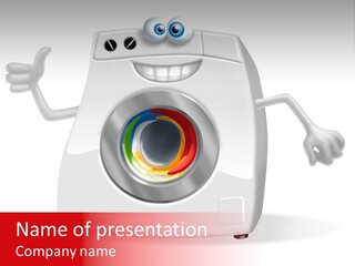 Original Wash Character PowerPoint Template