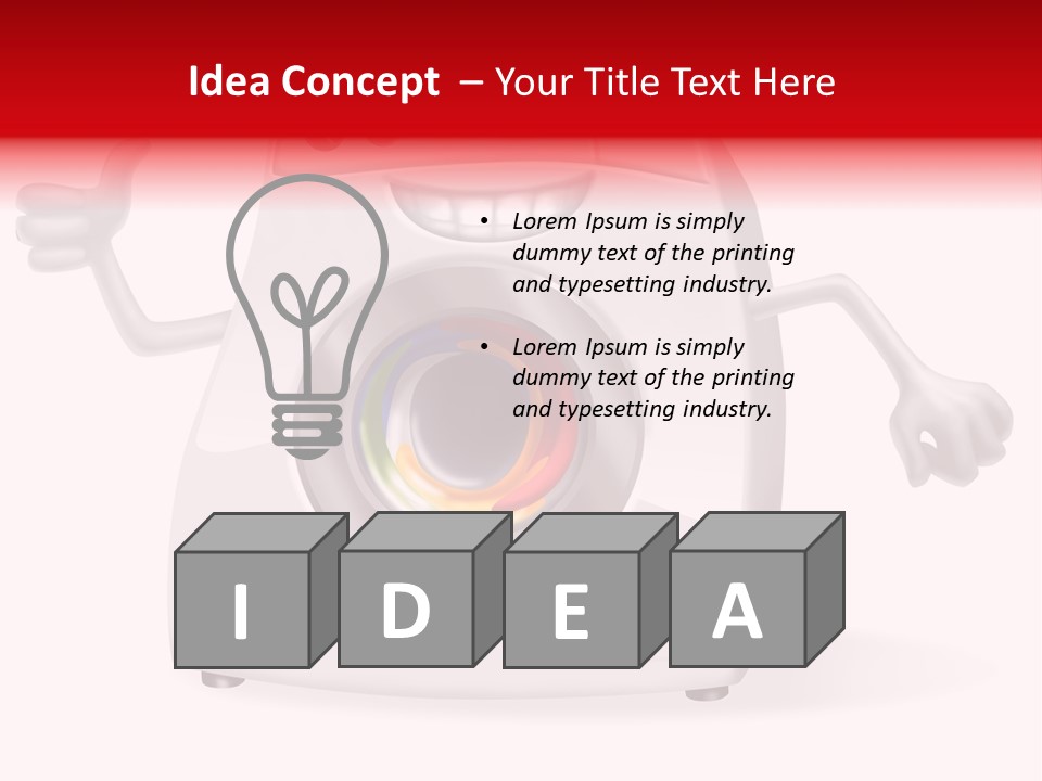 Original Wash Character PowerPoint Template