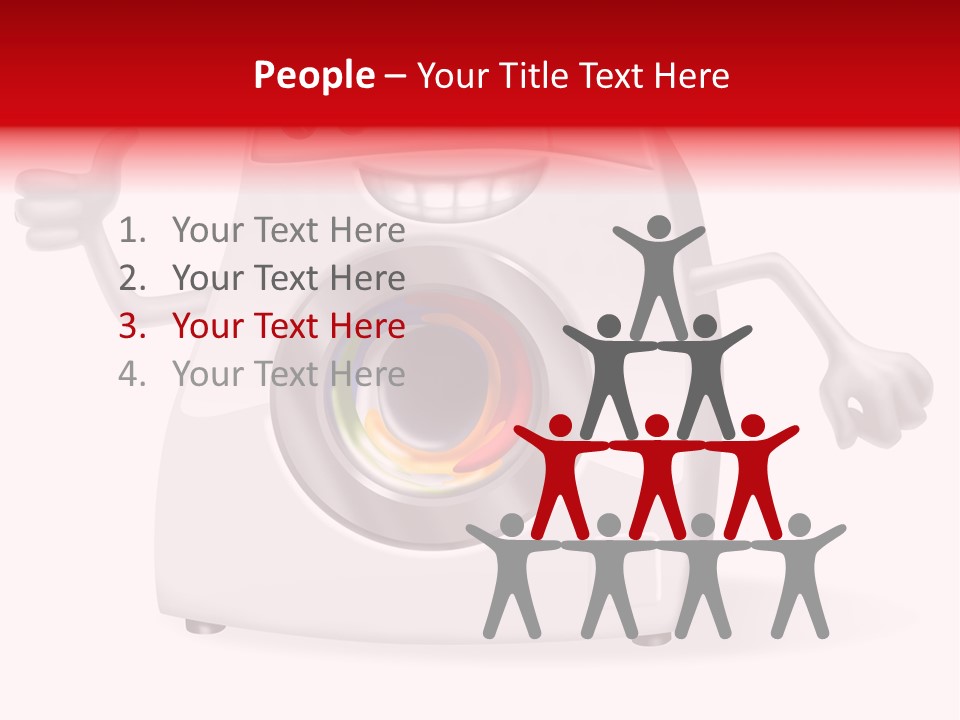 Original Wash Character PowerPoint Template