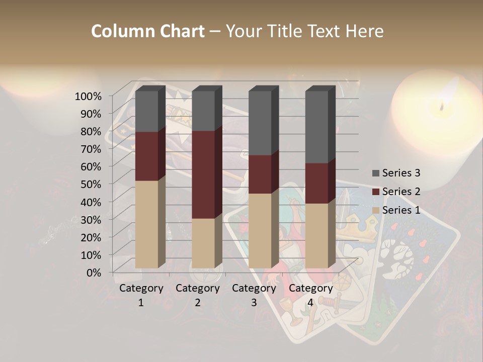 Tarot Pentagram Magic PowerPoint Template