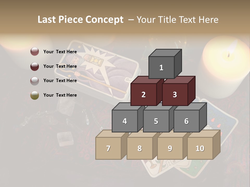 Tarot Pentagram Magic PowerPoint Template