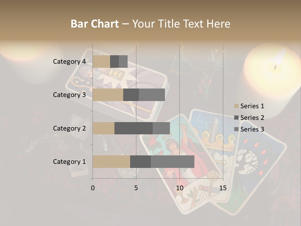 Tarot Pentagram Magic PowerPoint Template