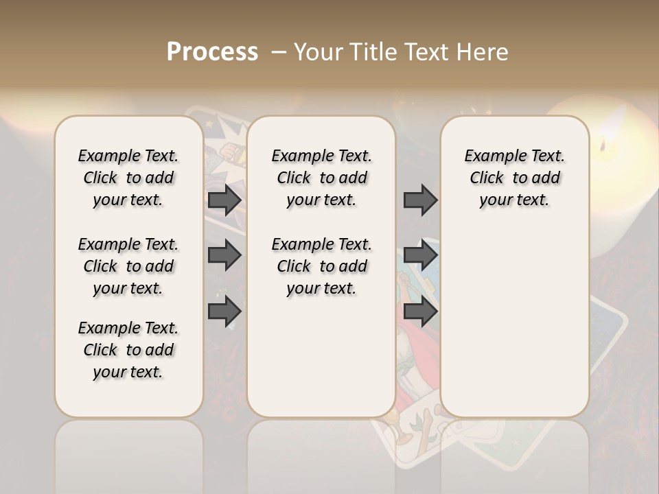 Tarot Pentagram Magic PowerPoint Template
