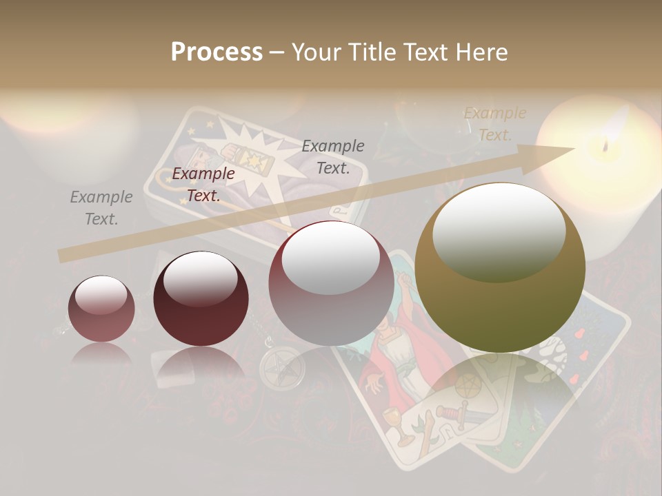 Tarot Pentagram Magic PowerPoint Template