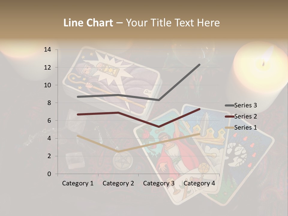 Tarot Pentagram Magic PowerPoint Template