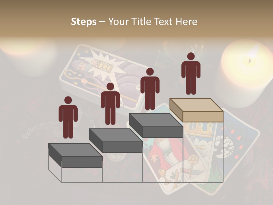 Tarot Pentagram Magic PowerPoint Template