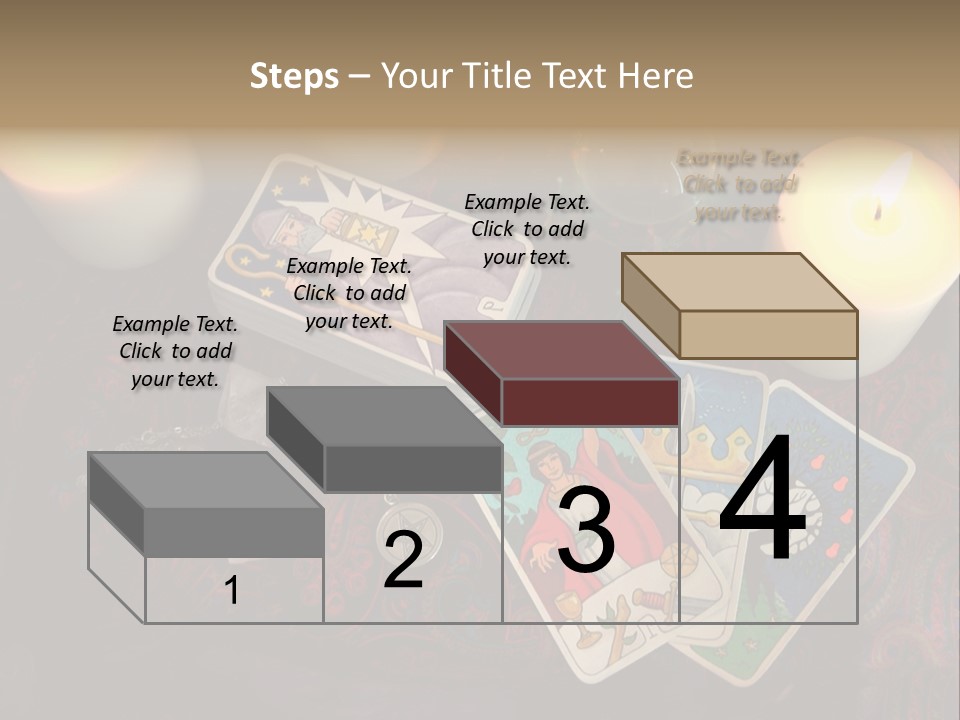 Tarot Pentagram Magic PowerPoint Template