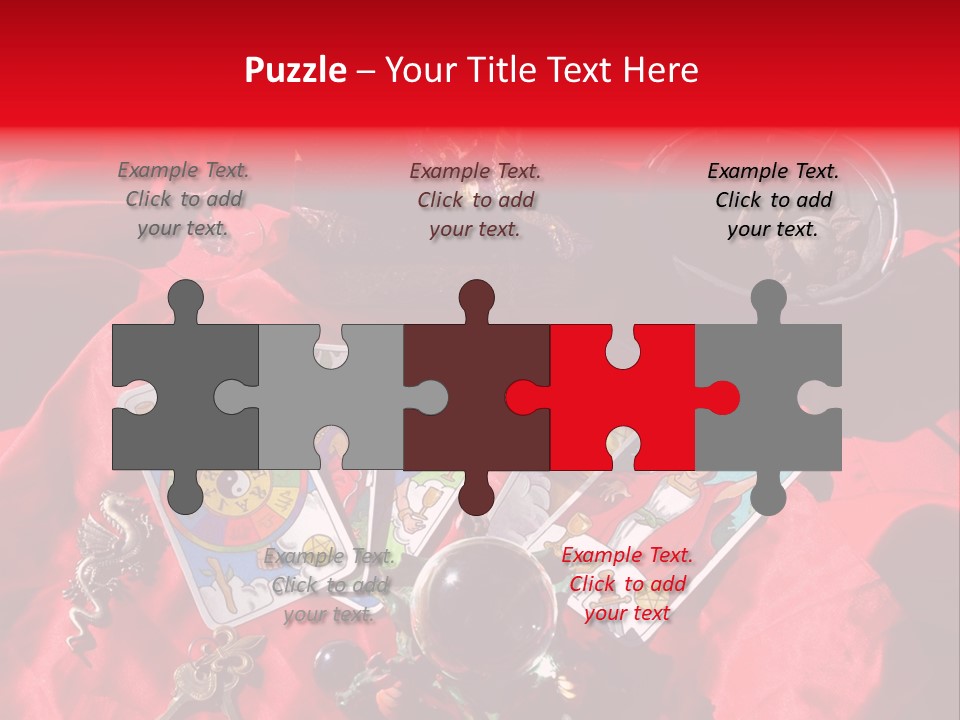 Incense Magician Pagan PowerPoint Template