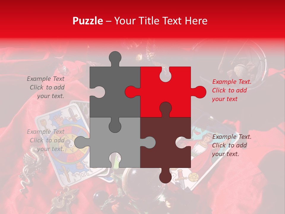 Incense Magician Pagan PowerPoint Template