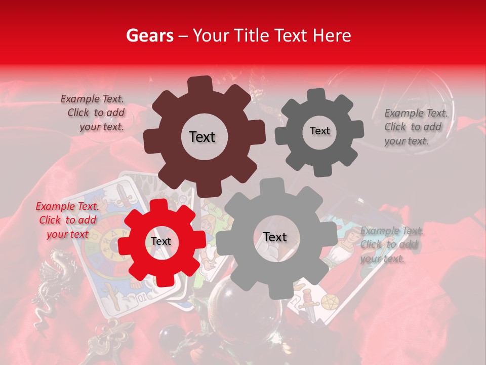 Incense Magician Pagan PowerPoint Template