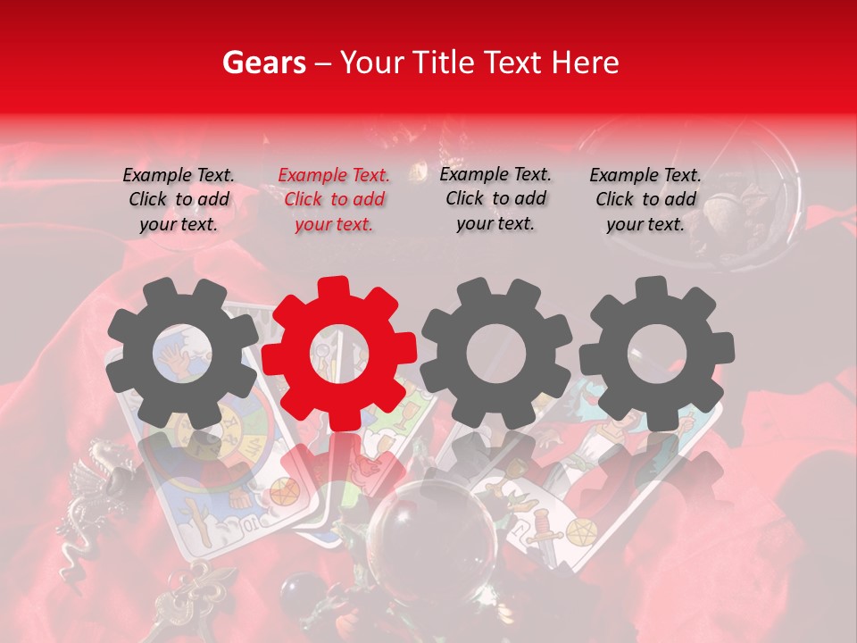 Incense Magician Pagan PowerPoint Template