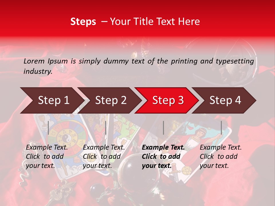 Incense Magician Pagan PowerPoint Template