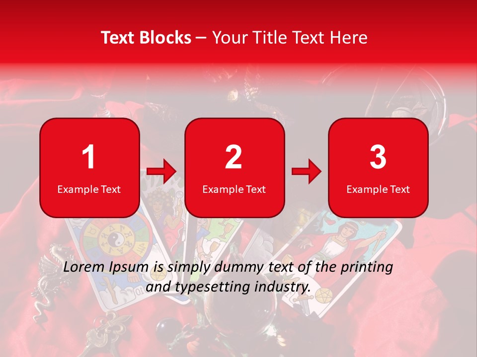 Incense Magician Pagan PowerPoint Template