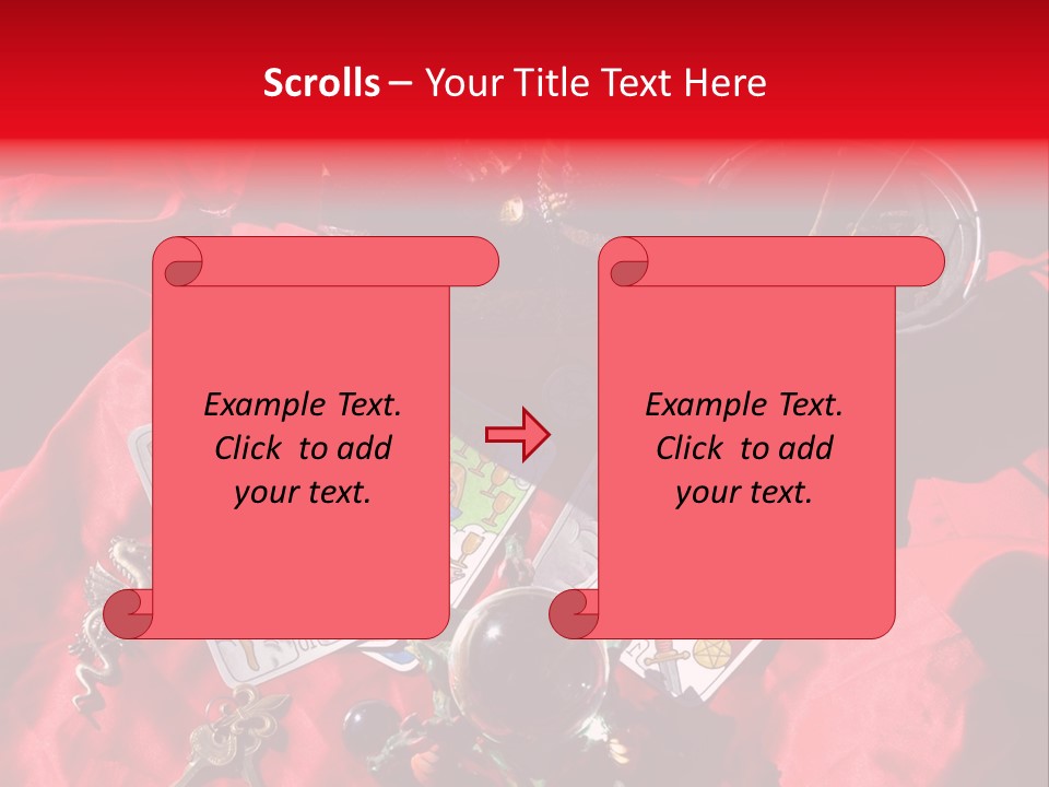 Incense Magician Pagan PowerPoint Template