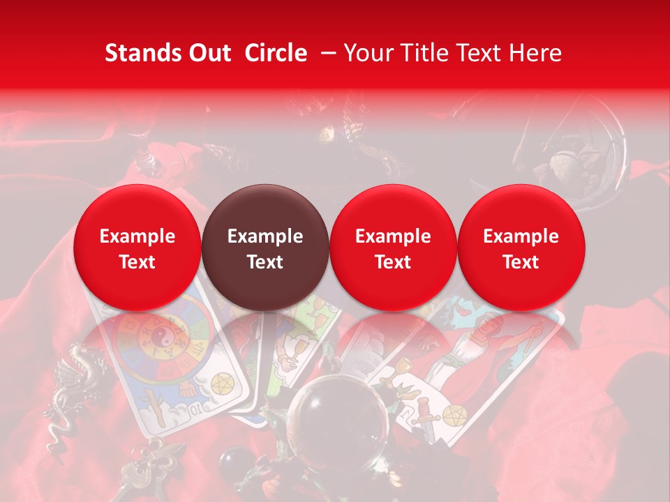 Incense Magician Pagan PowerPoint Template