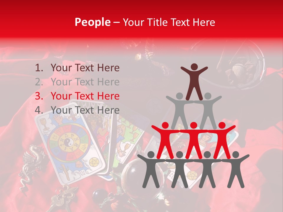 Incense Magician Pagan PowerPoint Template