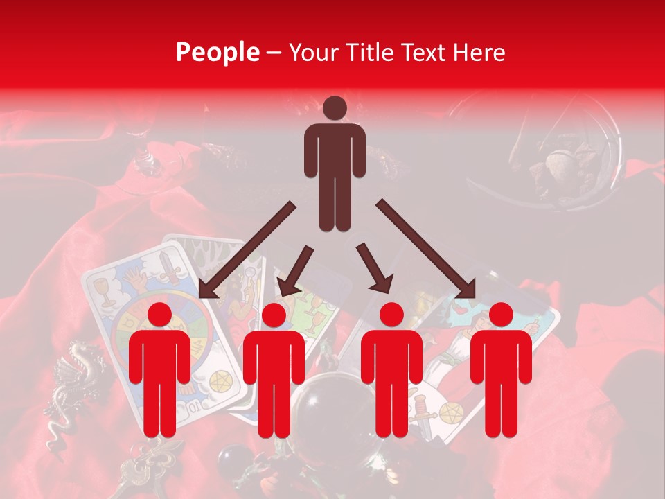 Incense Magician Pagan PowerPoint Template