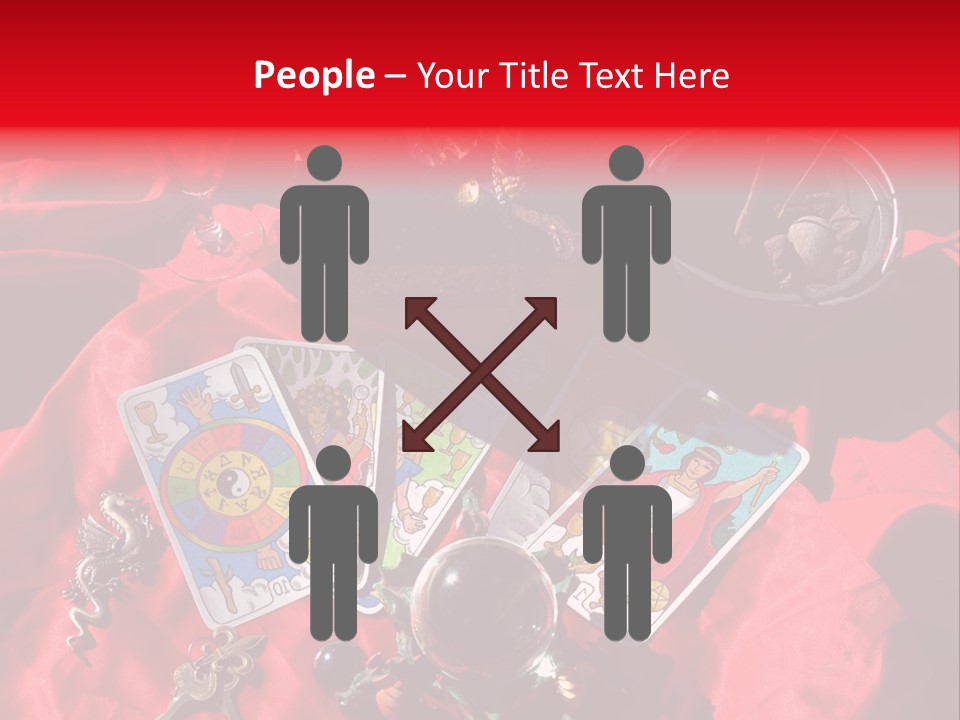 Incense Magician Pagan PowerPoint Template