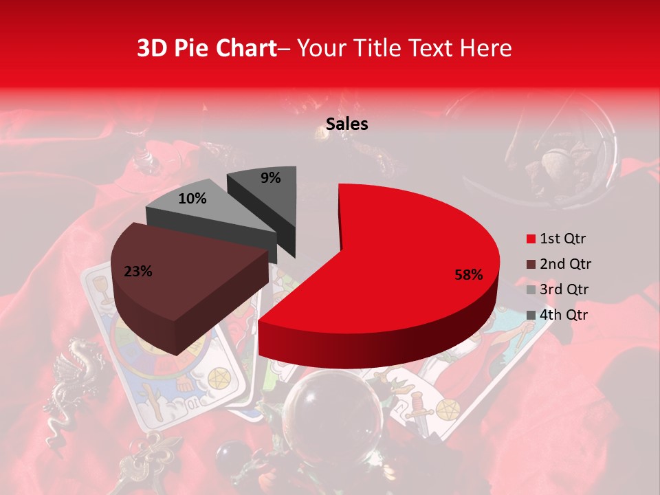 Incense Magician Pagan PowerPoint Template