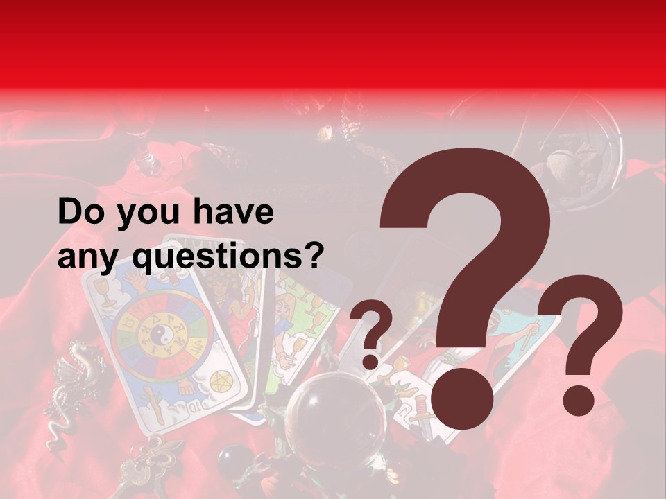 Incense Magician Pagan PowerPoint Template