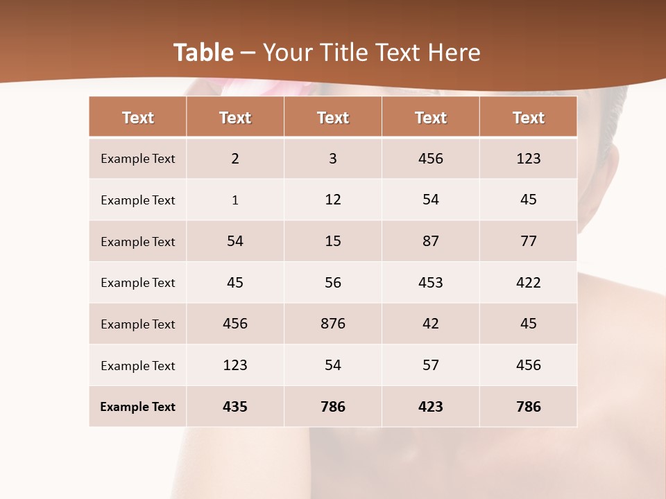 One Smile Fresh PowerPoint Template