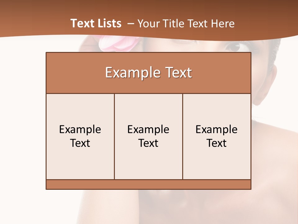 One Smile Fresh PowerPoint Template