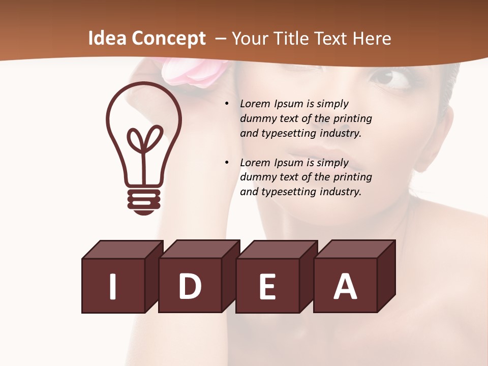 One Smile Fresh PowerPoint Template