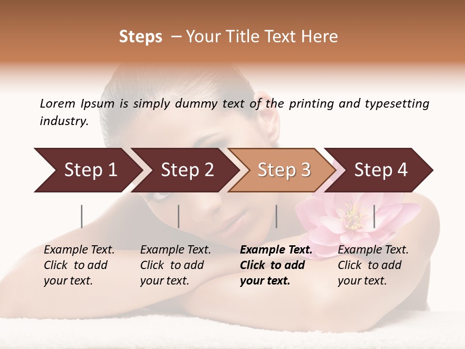 Lotus Pure Gorgeus PowerPoint Template