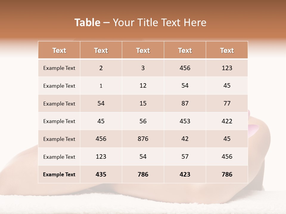 Lotus Pure Gorgeus PowerPoint Template