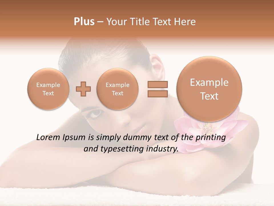 Lotus Pure Gorgeus PowerPoint Template