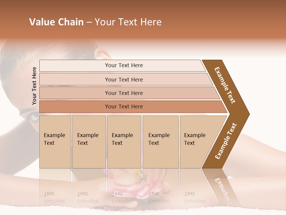 Skincare Young Hand PowerPoint Template