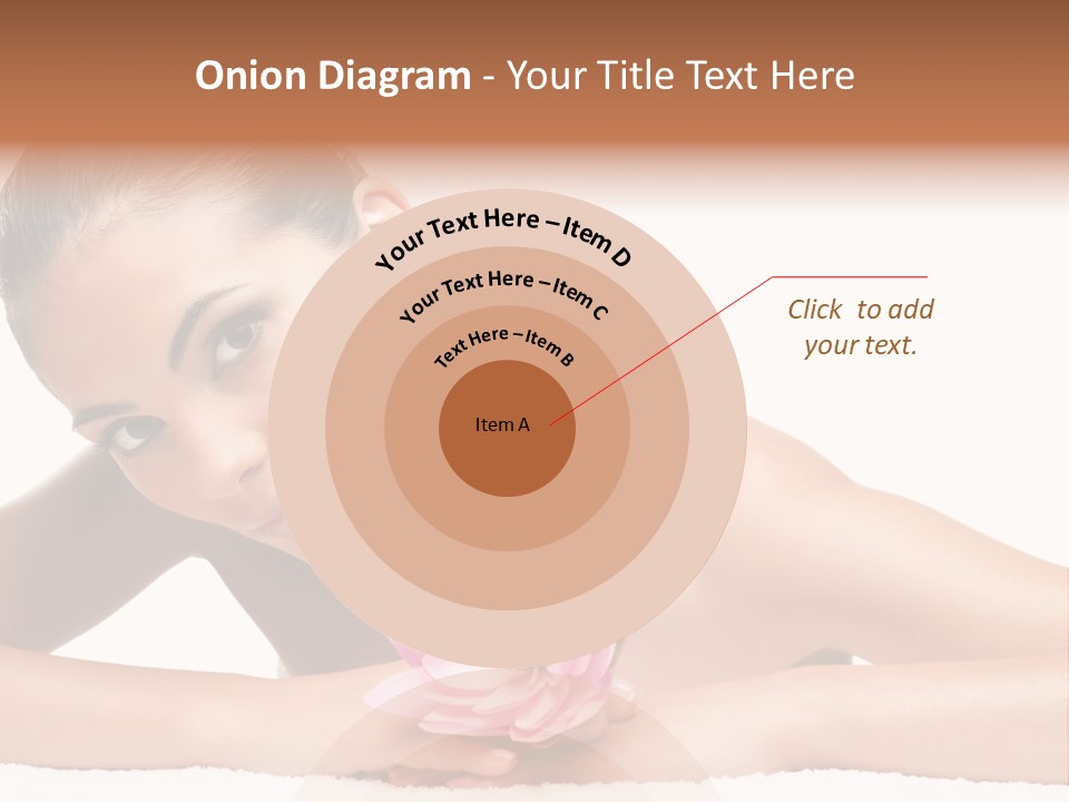 Skincare Young Hand PowerPoint Template