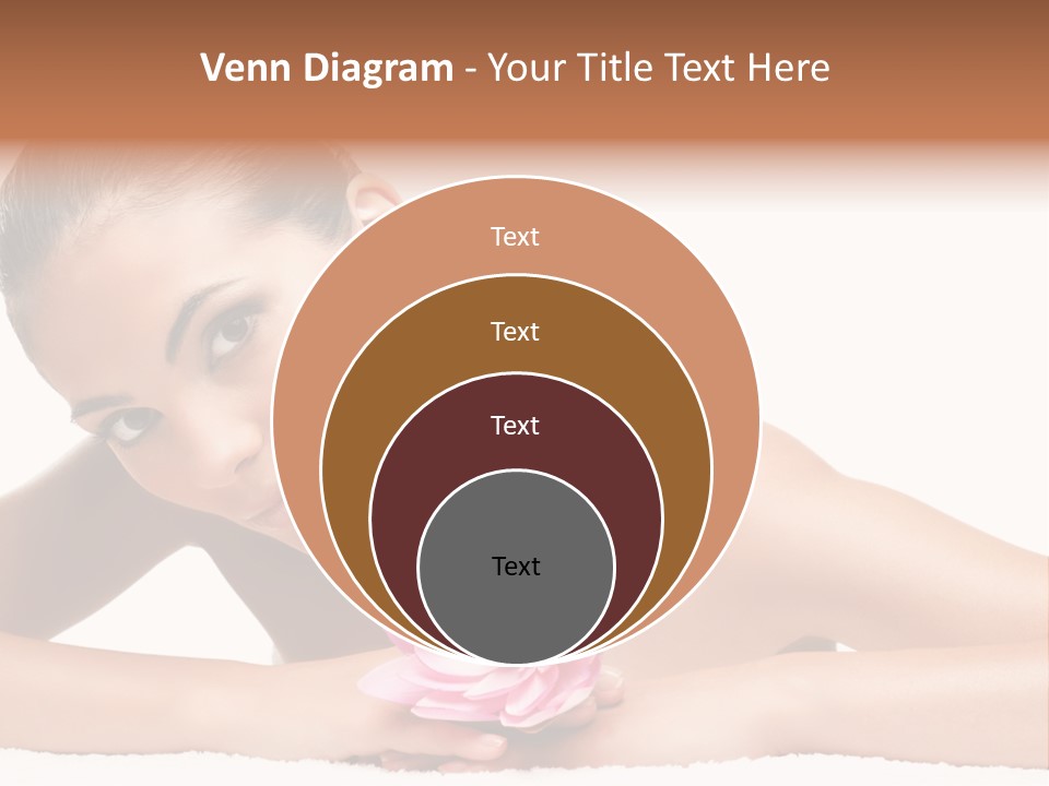 Skincare Young Hand PowerPoint Template