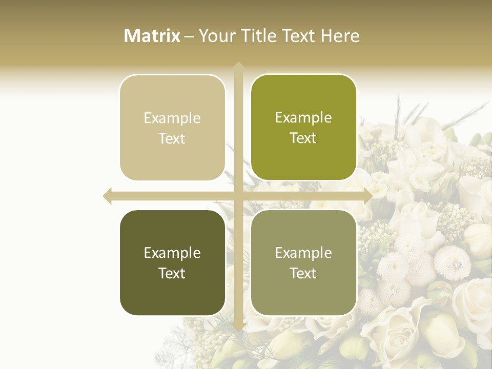 Space Bridal Copy PowerPoint Template