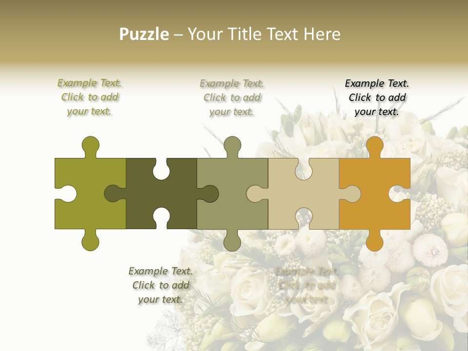 Space Bridal Copy PowerPoint Template