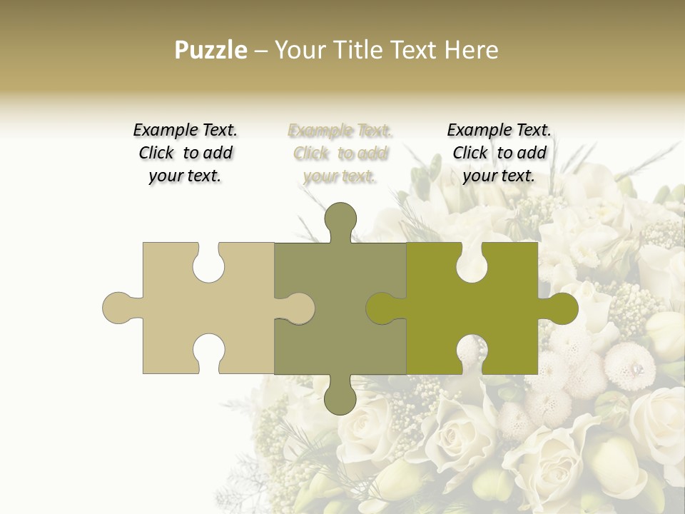 Space Bridal Copy PowerPoint Template