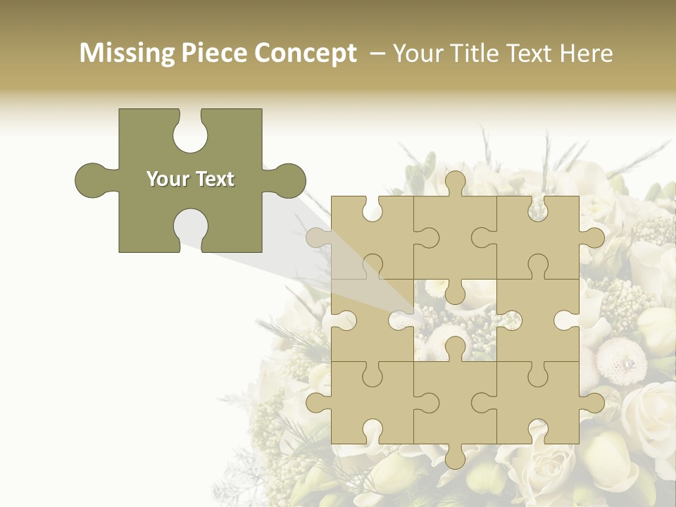 Space Bridal Copy PowerPoint Template