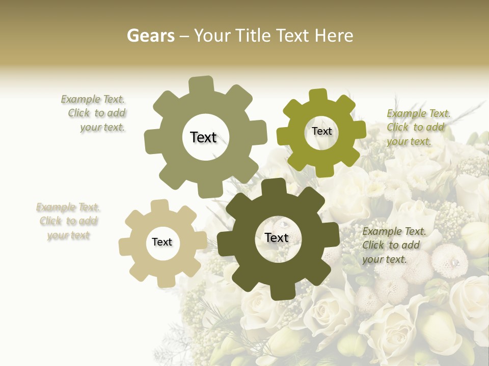 Space Bridal Copy PowerPoint Template