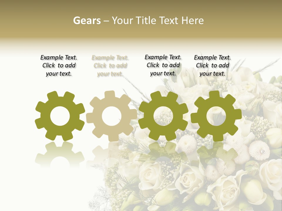 Space Bridal Copy PowerPoint Template