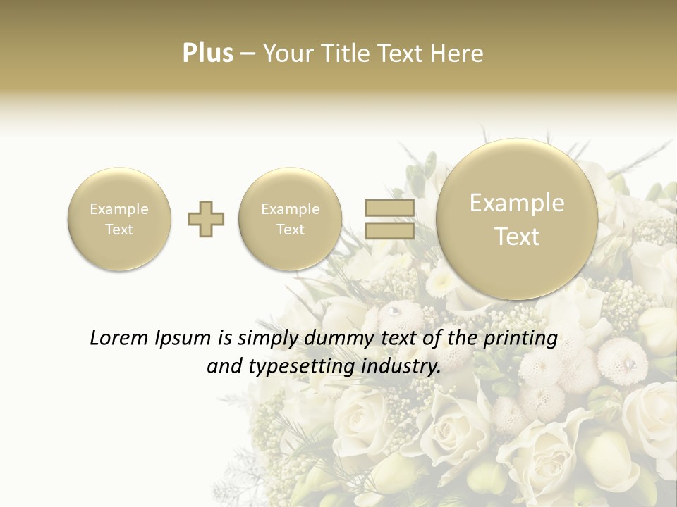 Space Bridal Copy PowerPoint Template