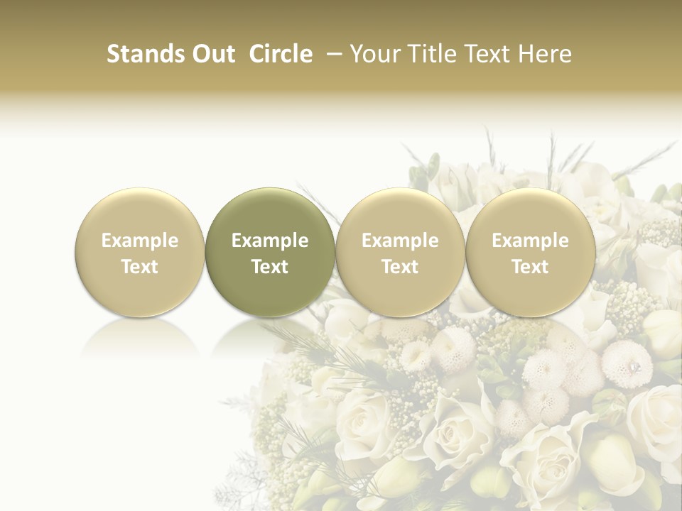 Space Bridal Copy PowerPoint Template