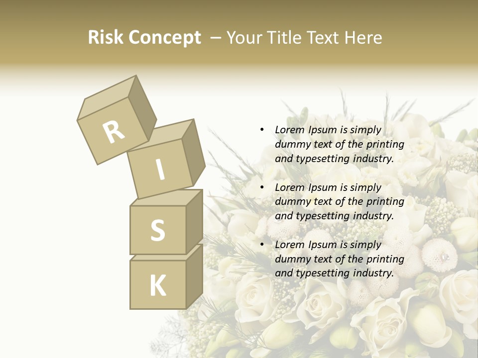 Space Bridal Copy PowerPoint Template