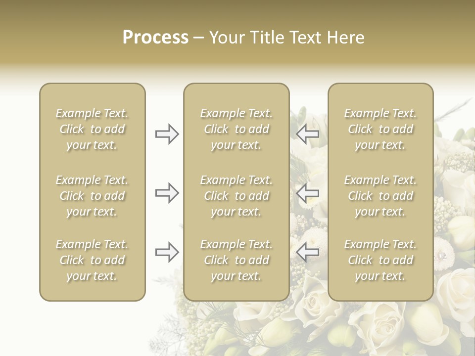 Space Bridal Copy PowerPoint Template