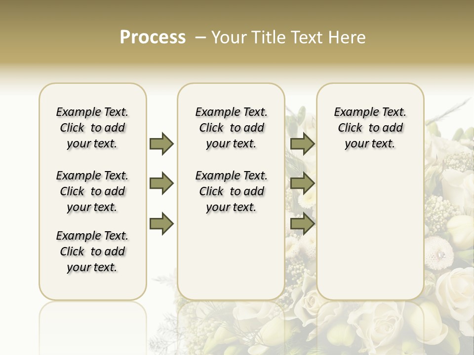 Space Bridal Copy PowerPoint Template