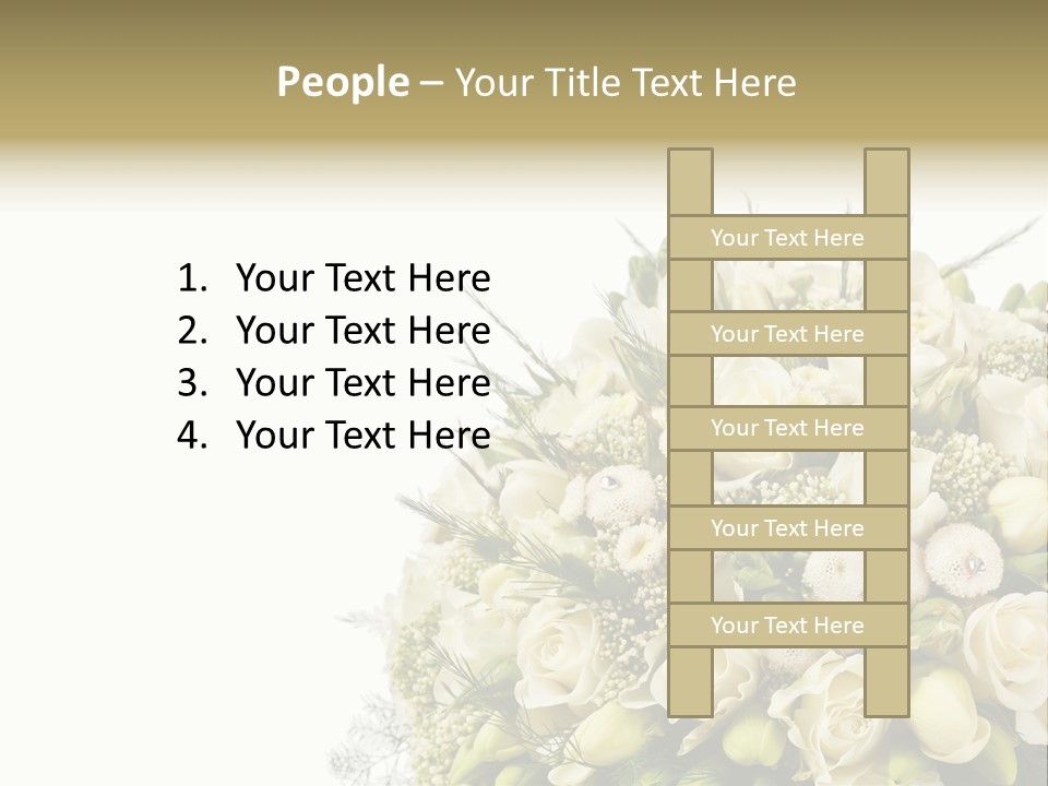 Space Bridal Copy PowerPoint Template