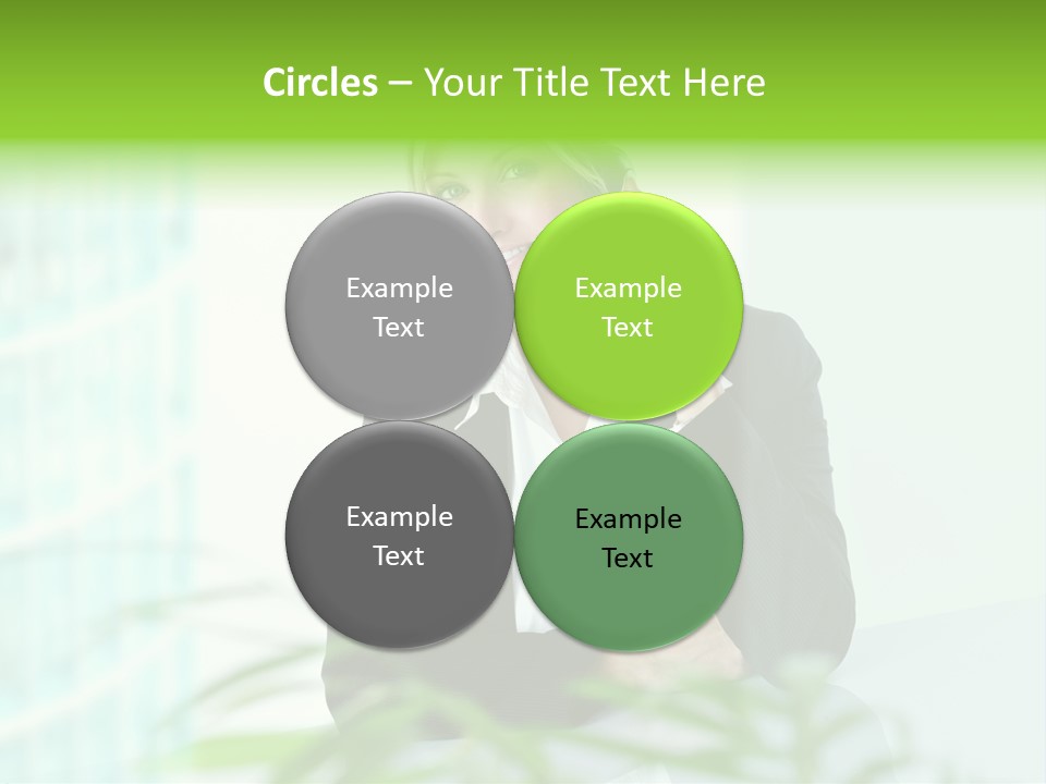 Representative Help Desk Attractive PowerPoint Template