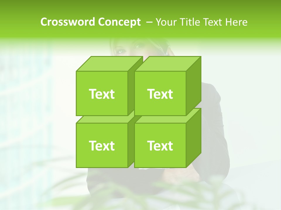 Representative Help Desk Attractive PowerPoint Template