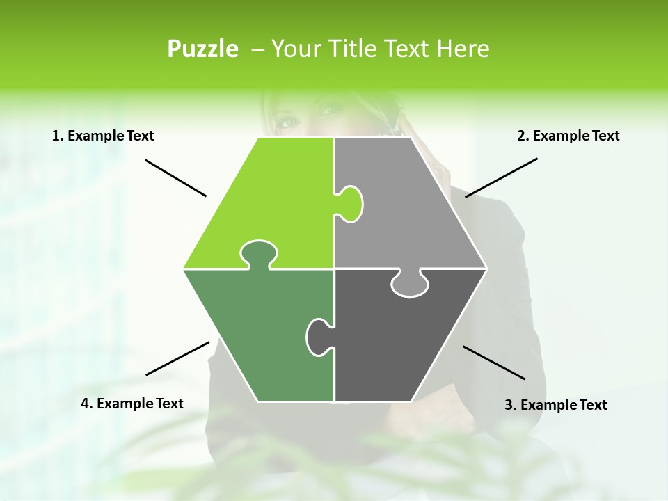 Representative Help Desk Attractive PowerPoint Template