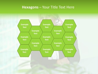 Representative Help Desk Attractive PowerPoint Template